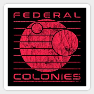 Federal Colonies - 90s movies Sticker